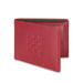 UCB Eagen Men's Leather Global Coin Wallet Wine