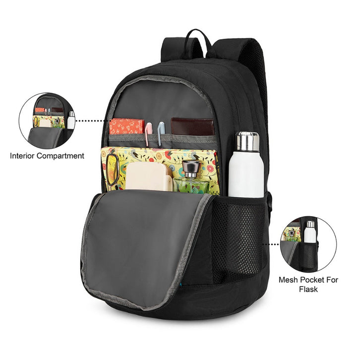 UCB Brenton Laptop Backpack wine Black