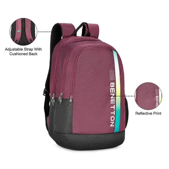 UCB Brenton Laptop Backpack wine