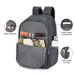 United Colors of Benetton Darnell Non Laptop Backpack-Grey