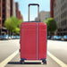 Tommy Hilfiger Millennia Hard Luggage Red Cabin