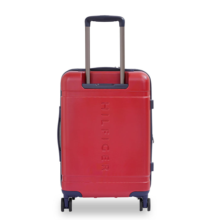 Tommy Hilfiger Millennia Hard Luggage Red Cabin