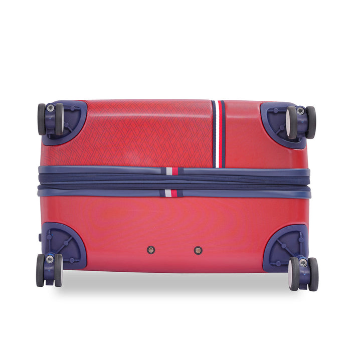 Tommy Hilfiger Millennia Hard Luggage Red Cabin