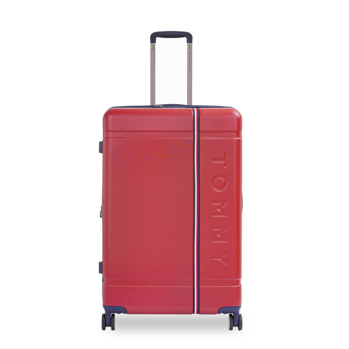 Tommy Hilfiger Millennia Hard Luggage Red Cargo