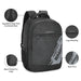 The Vertical Cayden Laptop Backpack Black