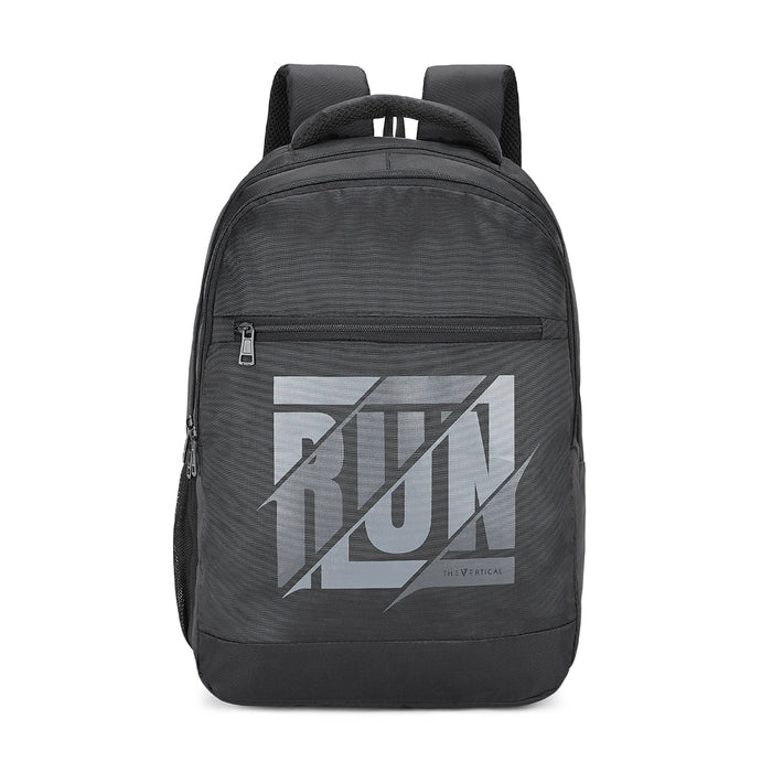 The Vertical Devin Laptop Backpack Black