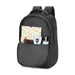 The Vertical Devin Laptop Backpack Black