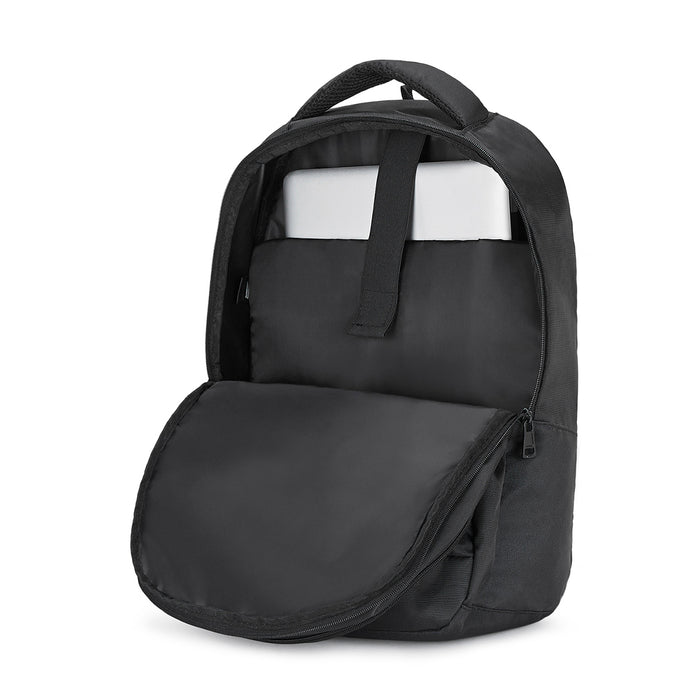 The Vertical Devin Laptop Backpack Black