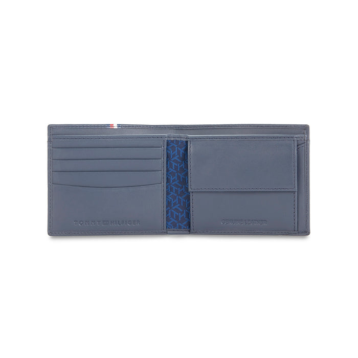 Tommy Hilfiger Drammen Men's Leather Wallet Navy