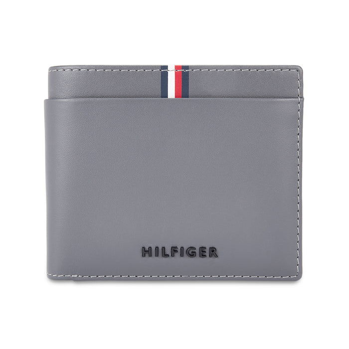 Tommy Hilfiger Drammen Men's Leather Wallet grey