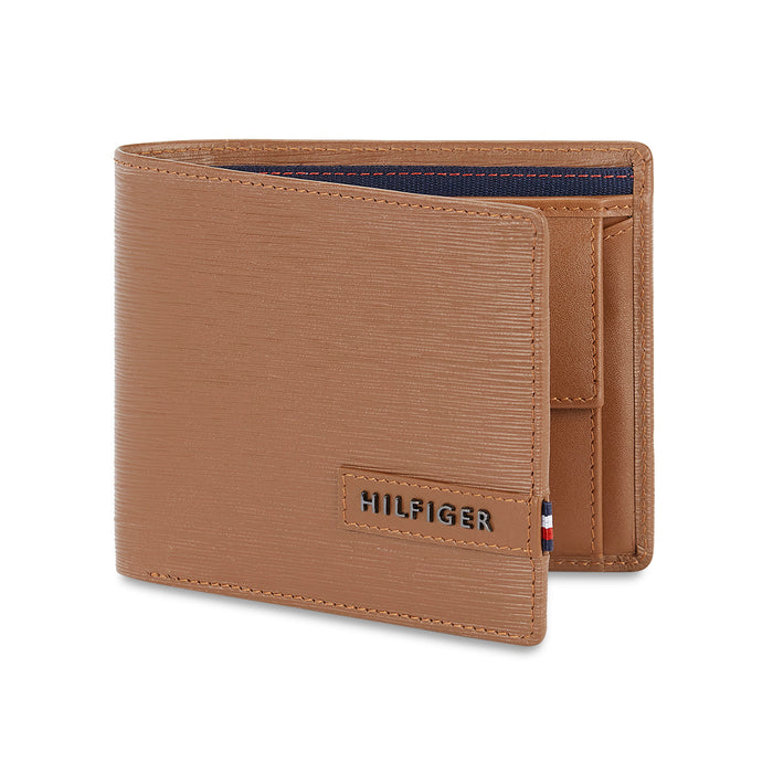 Tommy Hilfiger Kongsvinger Men's Leather Wallet-Tan