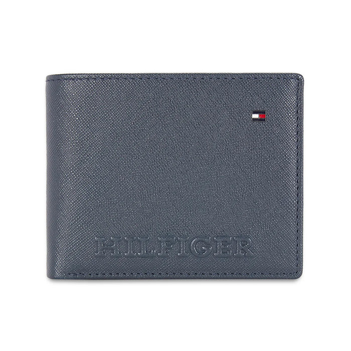 Tommy Hilfiger Harstad Men's Leather Wallet-Navy