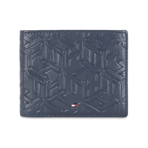 Tommy Hilfiger Namsos Men's Leather Wallet-Navy