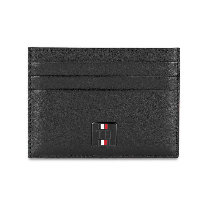 Tommy Hilfiger Calogero Men's Leather Card Holder Black