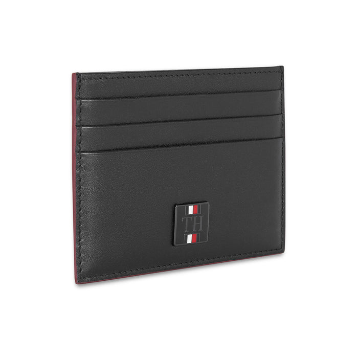 Tommy Hilfiger Calogero Men's Leather Card Holder Black