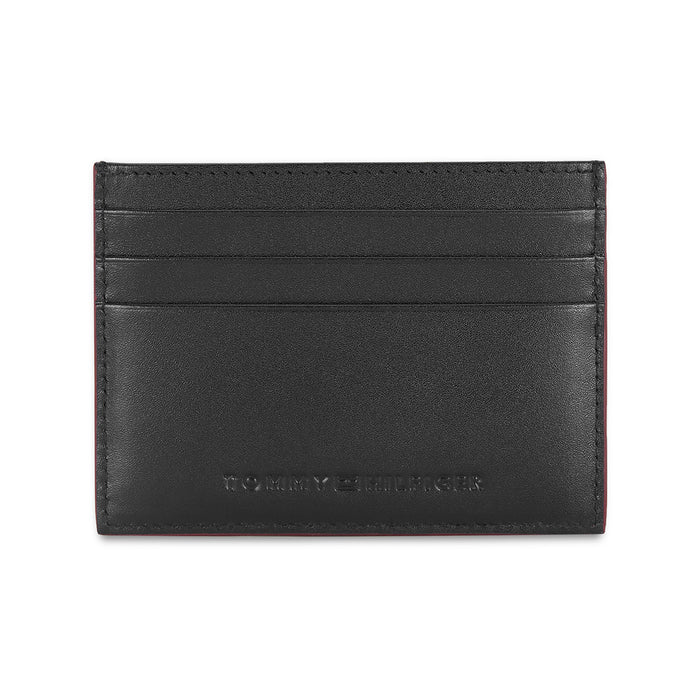 Tommy Hilfiger Calogero Men's Leather Card Holder Black