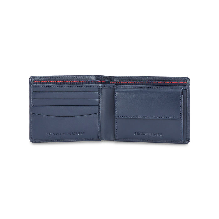 Tommy Hilfiger Miskolc Men's Leather Wallet-Navy