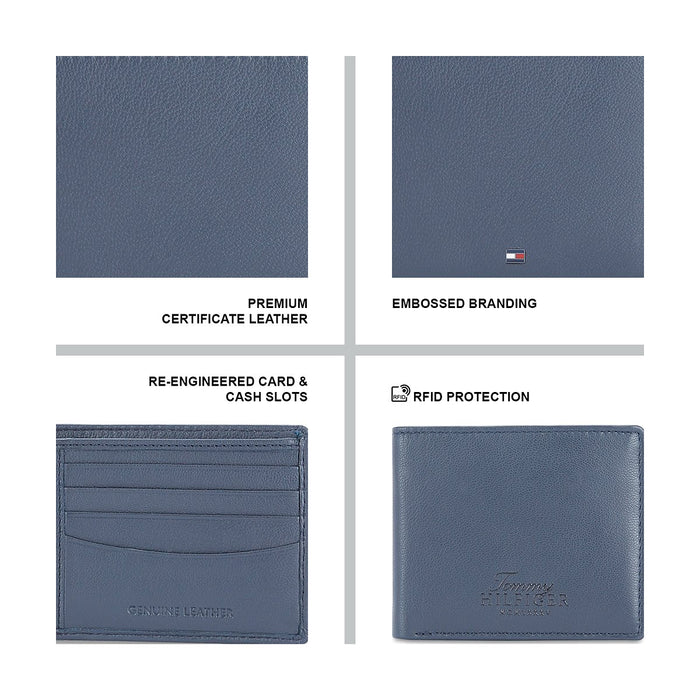 Tommy Hilfiger Duisburg Men's Slimfold Wallet Navy