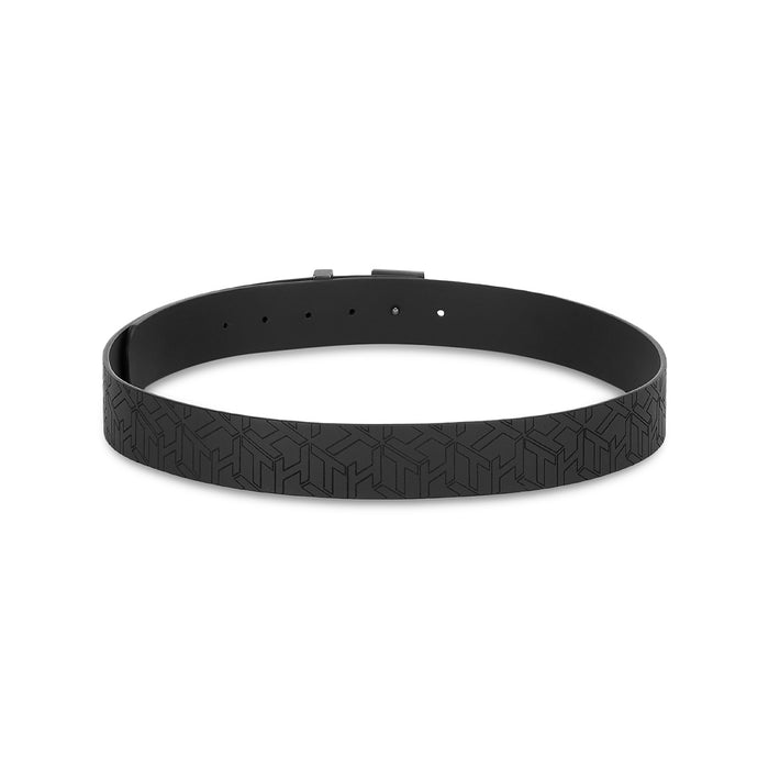 Tommy Hilfiger Sandro Men's Reversible Leather Belt-Black