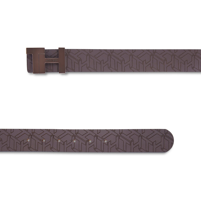 Tommy Hilfiger Sandro Men's Reversible Leather Belt Brown