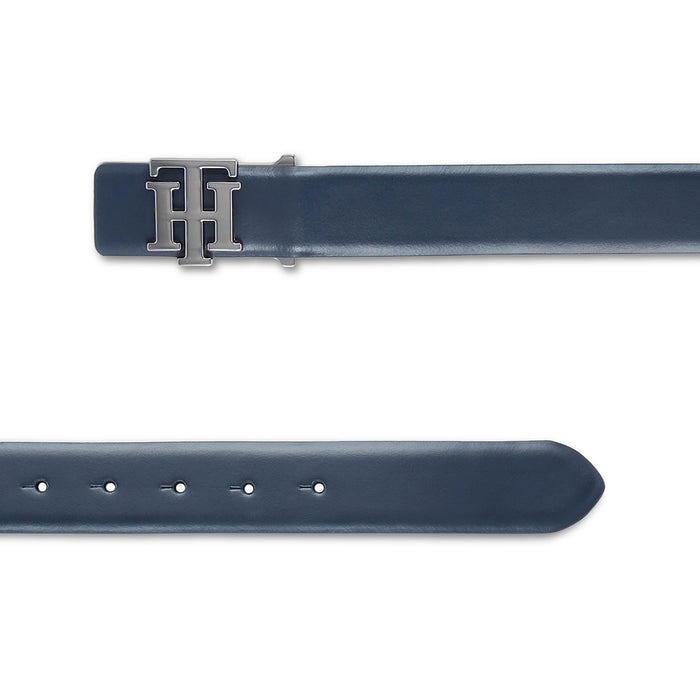 Tommy Hilfiger Rodovre Men's Leather Belt Navy