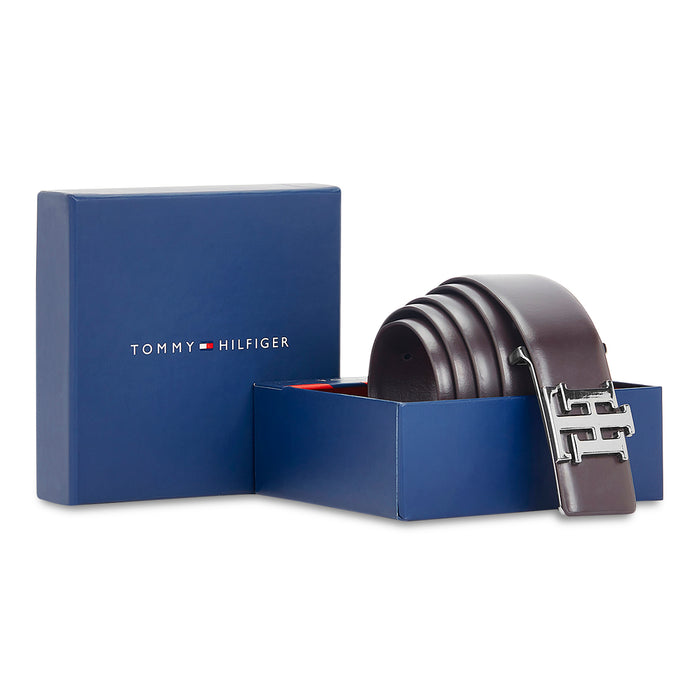 Tommy Hilfiger Rodovre Men's Leather Belt-Brown