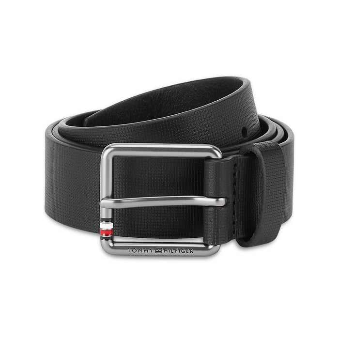 Tommy Hilfiger Horsens Men's Leather Belt-Black