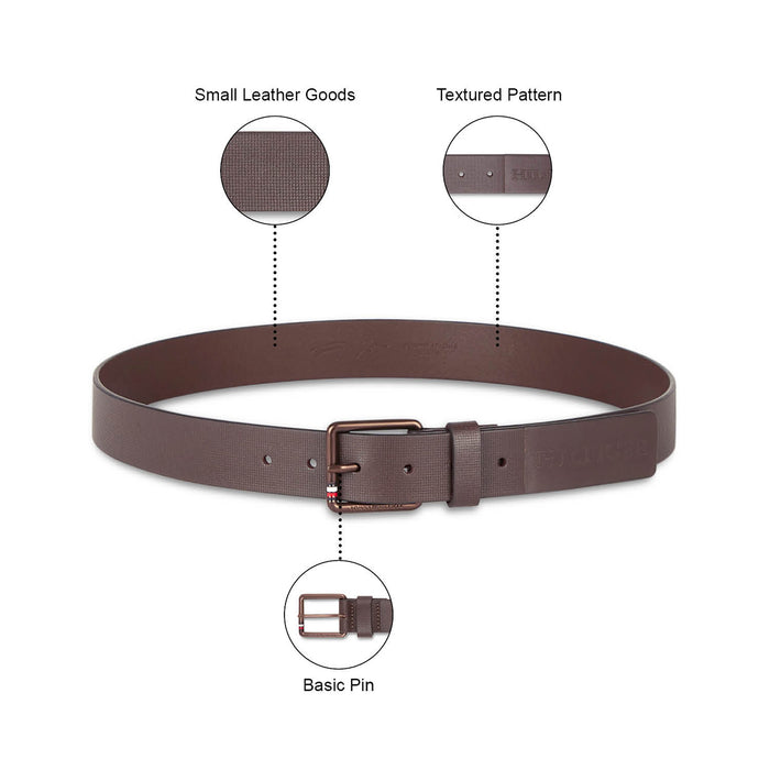 Tommy Hilfiger Horsens Men's Leather Belt-brown