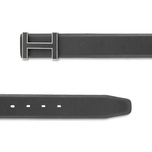 Tommy Hilfiger Randers Men's Reversible Leather Belt-black