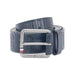 Tommy Hilfiger Kolding Men's Leather Belt-Navy