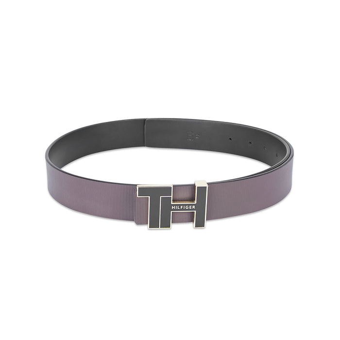 Tommy Hilfiger Struer Men's Reversible Leather Belt-Brown