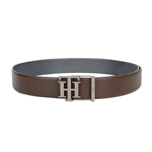 Tommy Hilfiger Farum Men's Reversible Leather Belt-Brown