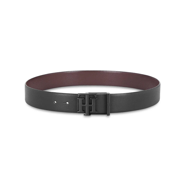 Tommy Hilfiger Assens Men's Reversible Leather Belt-Black