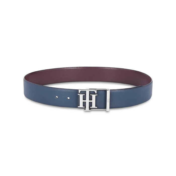 Tommy Hilfiger Assens Men's Reversible Leather Belt-navy