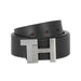 Tommy Hilfiger Skive Men's Reversible Leather Belt black