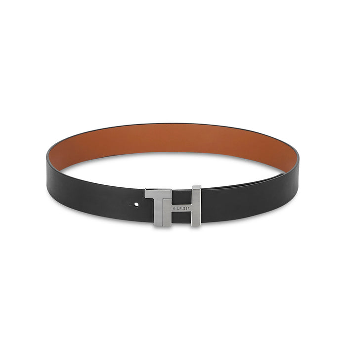 Tommy Hilfiger Skive Men's Reversible Leather Belt black