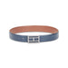 Tommy Hilfiger Thisted Men's Reversible Leather Belt-Tan-Navy