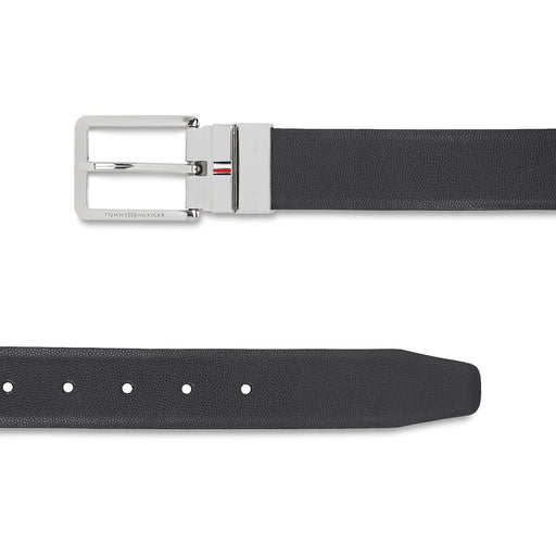 Tommy Hilfiger Grenaa Men's Reversible Leather Belt Black