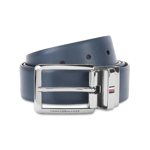 Tommy Hilfiger Grenaa Men's Reversible Leather Belt Navy