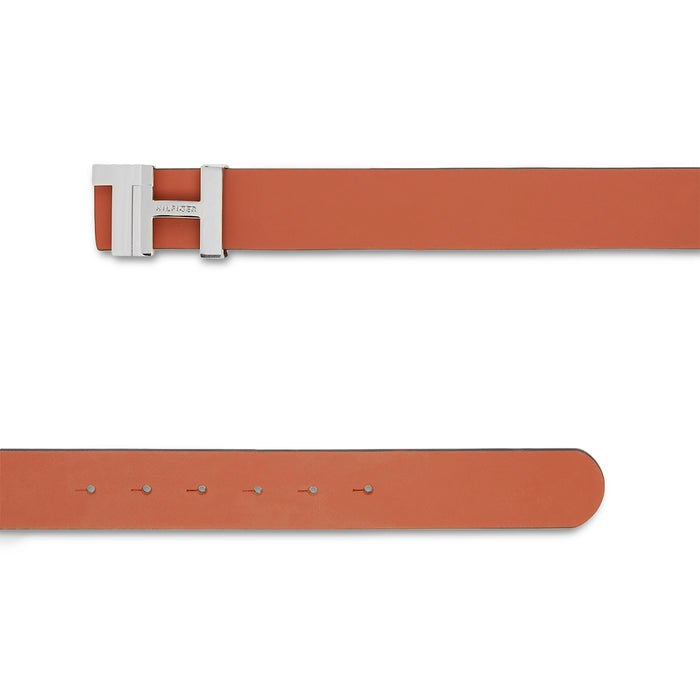 Tommy Hilfiger Brio Men's Reversible Leather Belt Tan