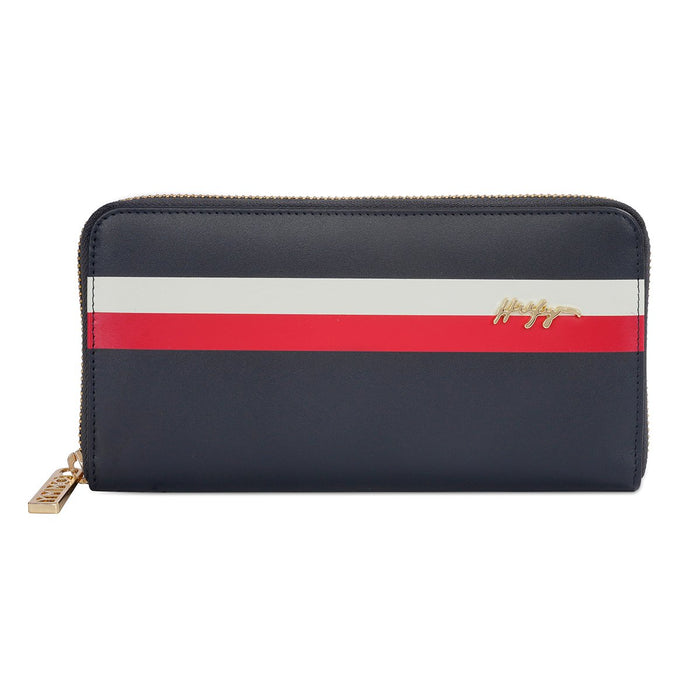 Tommy Hilfiger Clare Women's Zip Around Wallet Navy