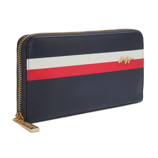 Tommy Hilfiger Clare Women's Zip Around Wallet Navy