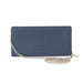 Tommy Hilfiger Nina Womens PU Zip Around Wallet With Sling Navy