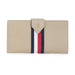 Tommy Hilfiger Daniella Womens Leather Small Wallet Beig