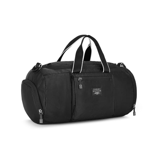 Tommy Hilfiger Declan Unisex Polyester Gym Bag Black