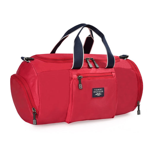 Tommy Hilfiger Declan Unisex Polyester Gym Bag Red