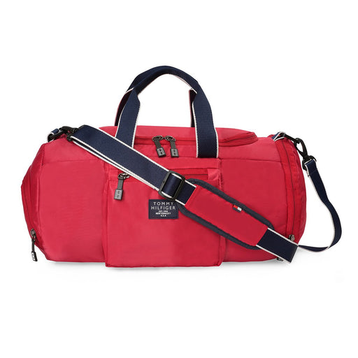 Tommy Hilfiger Declan Unisex Polyester Gym Bag Red