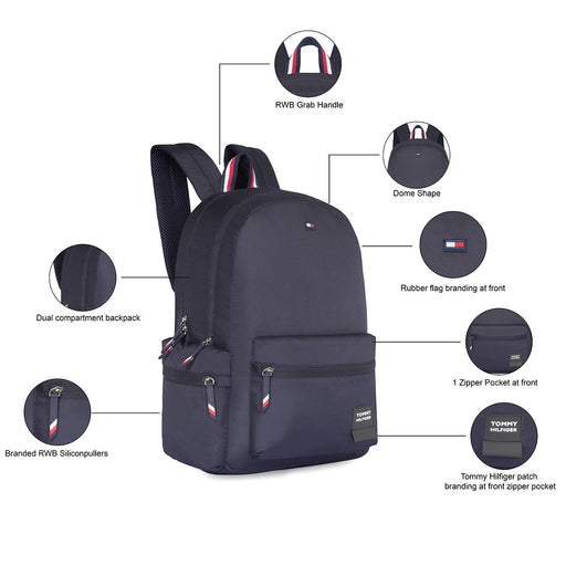 Tommy Hilfiger Cameron Laptop Backpack Navy