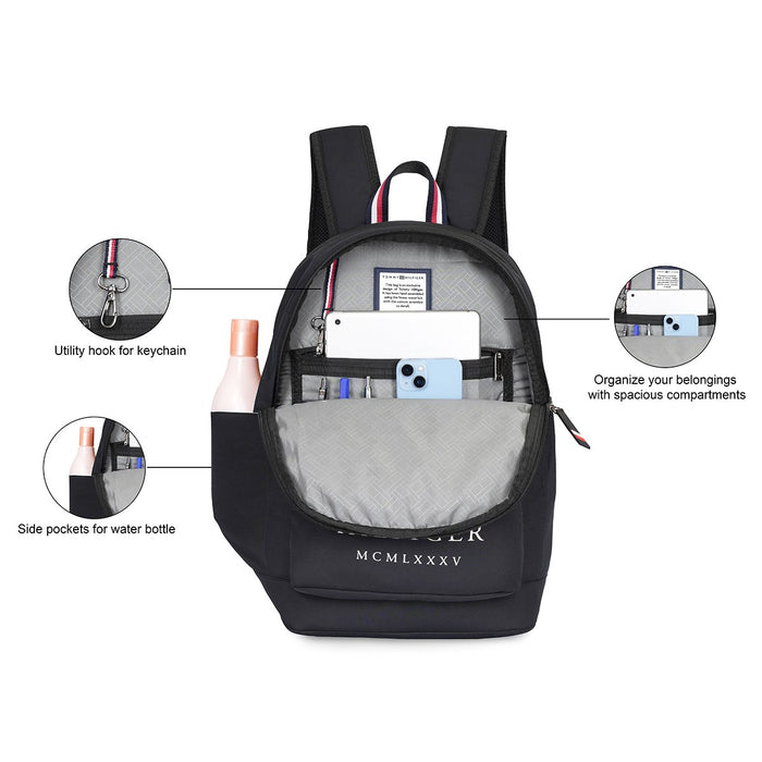 Tommy Hilfiger Duke Laptop Backpack Black