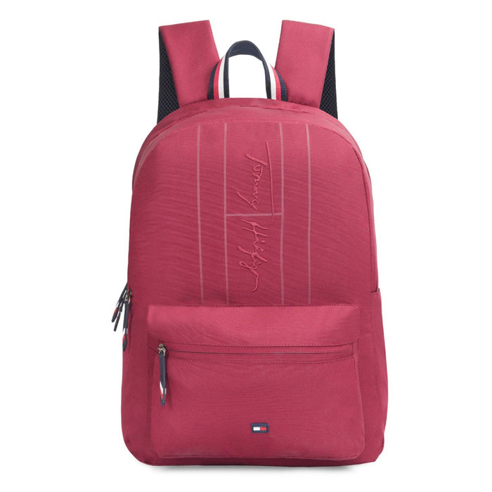 Tommy Hilfiger Stratton Non Laptop Backpack Burgundy